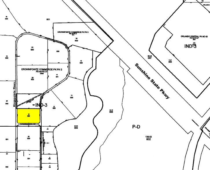 7575 Kingspointe Pkwy, Orlando, FL à louer - Plan cadastral – Image 2 sur 119