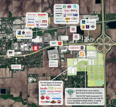 514 Broadway Ave E, Mattoon, IL - VUE AÉRIENNE  vue de carte