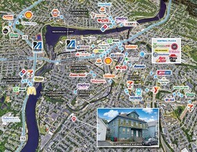 12 Columbus Ave, Lowell, MA - VUE AÉRIENNE  vue de carte