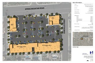 5845 Spring Mountain Rd, Las Vegas, NV - Vue aérienne  vue de carte