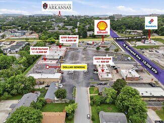 Plus de détails pour 1200-1220 N Garland Ave, Fayetteville, AR - Local commercial à louer