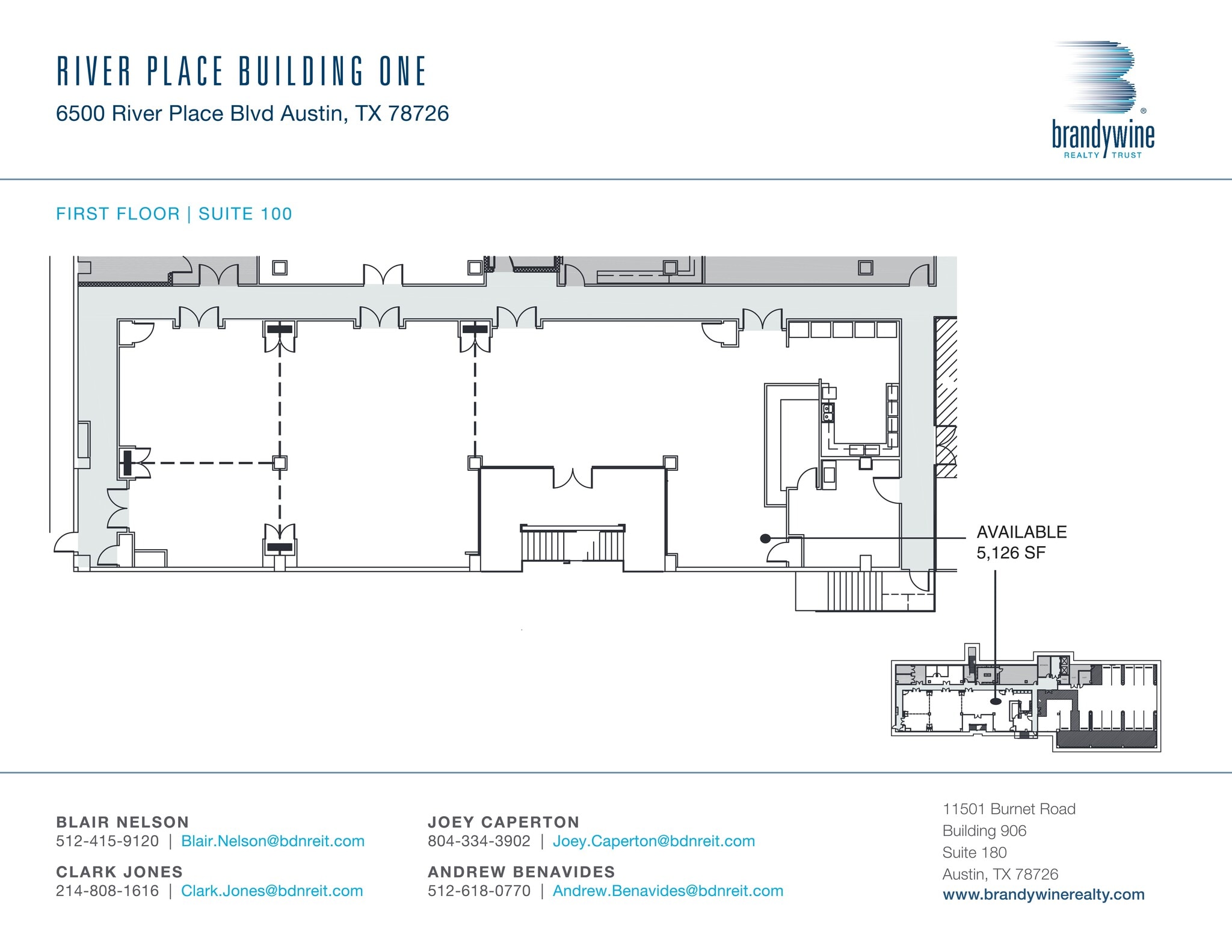 6500 River Place Blvd, Austin, TX à louer Plan de site– Image 1 sur 1
