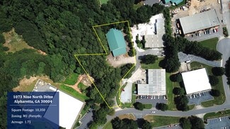 Plus de détails pour 1073 Nine North Dr, Alpharetta, GA - Industriel/Logistique à vendre