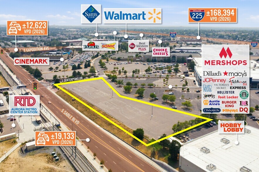 E Alameda & S Sable Ave, Aurora, CO à vendre - Photo de l’immeuble – Image 2 sur 9