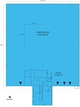 1948-1958 Williams St, San Leandro, CA à louer Plan d’étage– Image 1 sur 1