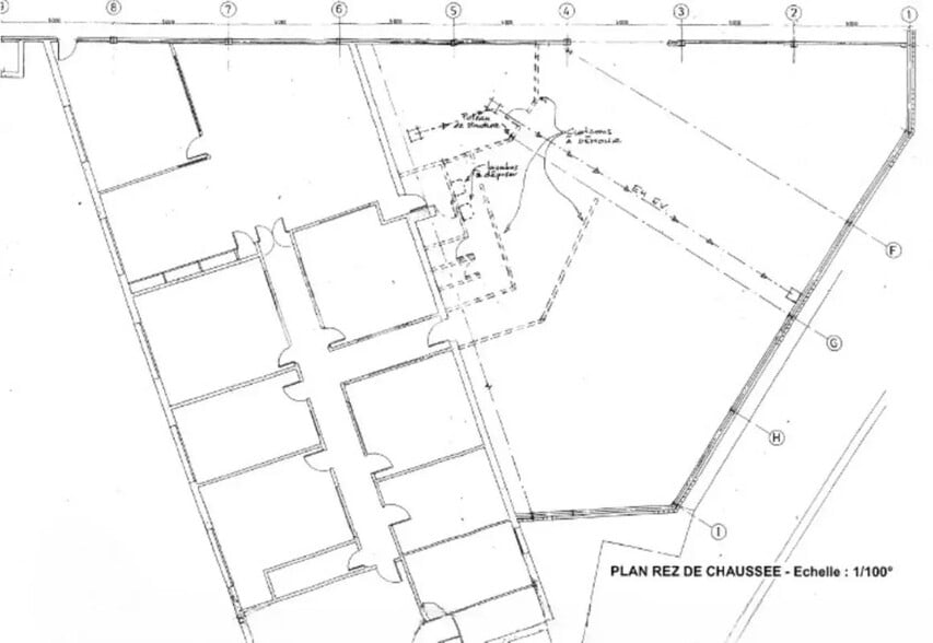 Local d'activités dans Jassans-Riottier à vendre - Plan d’étage – Image 3 sur 5