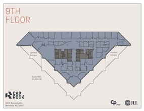 6903 Rockledge Dr, Bethesda, MD à louer Plan d’étage– Image 1 sur 1