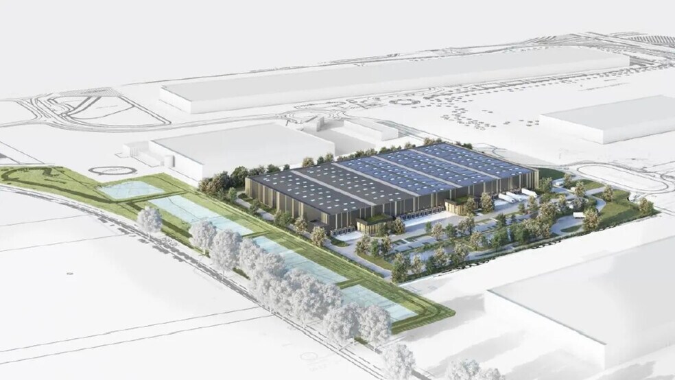 Industriel/Logistique dans Poupry à louer - Photo de l’immeuble – Image 2 sur 10