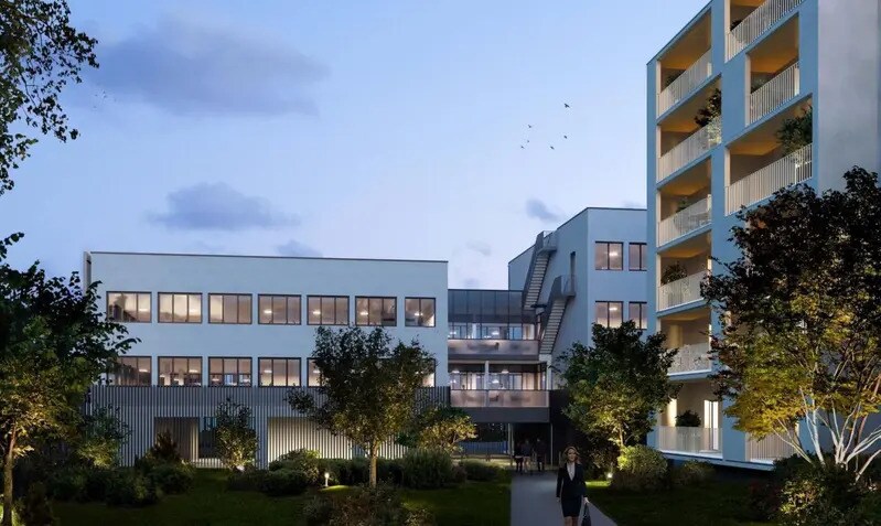 Bureaux/Local commercial dans Nantes à louer - Photo de l’immeuble – Image 3 sur 4