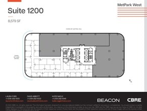 1100 Olive Way, Seattle, WA à louer Plan d’étage– Image 1 sur 1