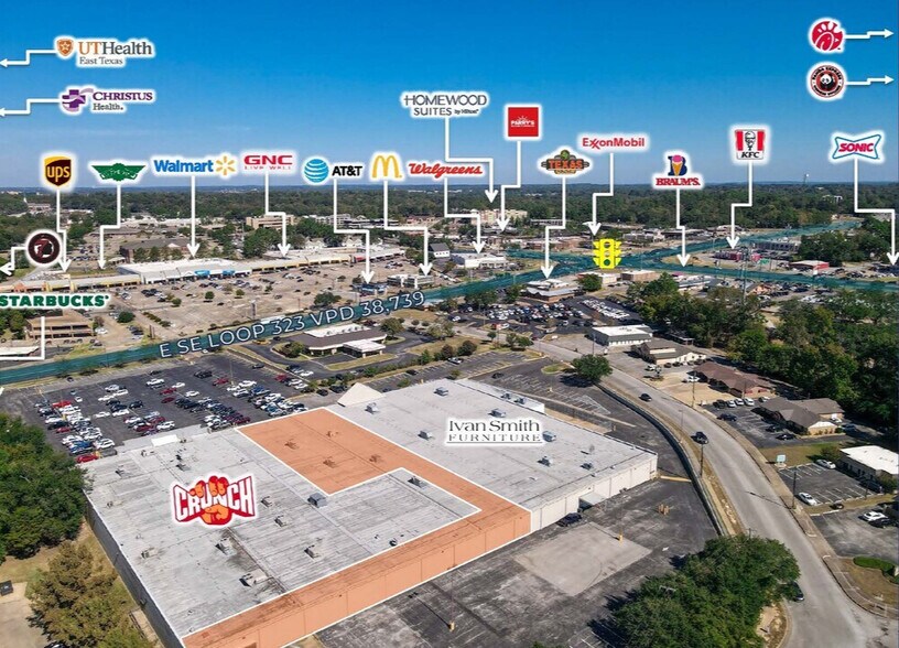 1909 ESE Loop 323, Tyler, TX à louer - Photo de l’immeuble – Image 3 sur 3