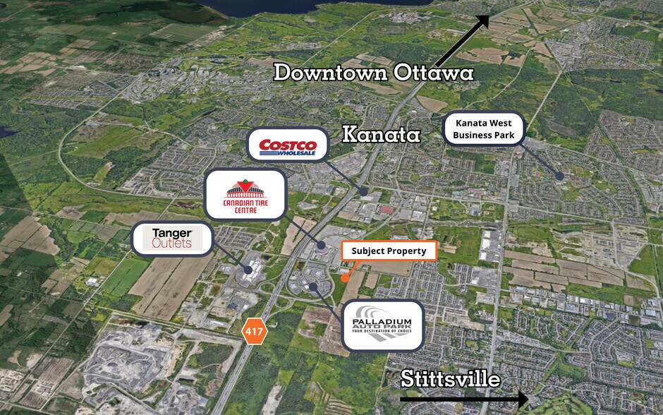 Palladium Dr, Ottawa, ON à vendre - Aérien – Image 2 sur 3