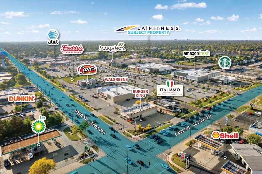 100 W 63rd St, Westmont, IL à vendre - Photo de l’immeuble – Image 2 sur 4