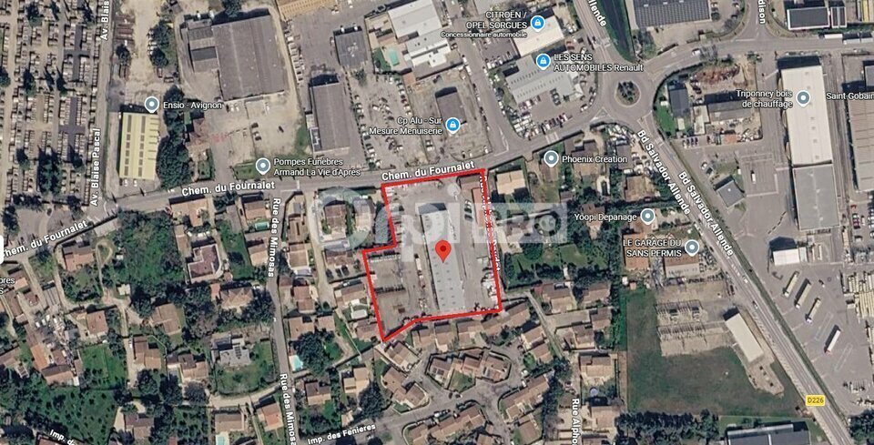 404 Chemin Du Fournalet, Sorgues à vendre Aérien– Image 1 sur 13