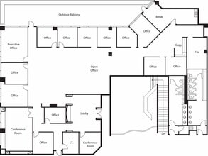 135 S State College Blvd, Brea, CA à louer Plan d’étage– Image 2 sur 5