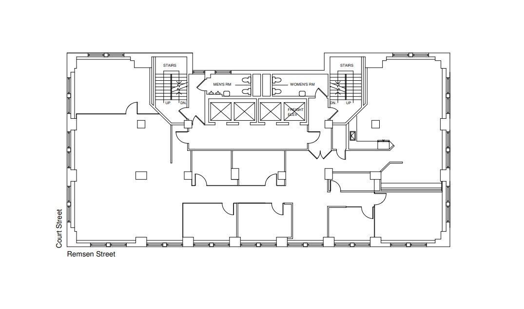 32 Court St, Brooklyn, NY à louer Plan d’étage– Image 1 sur 9