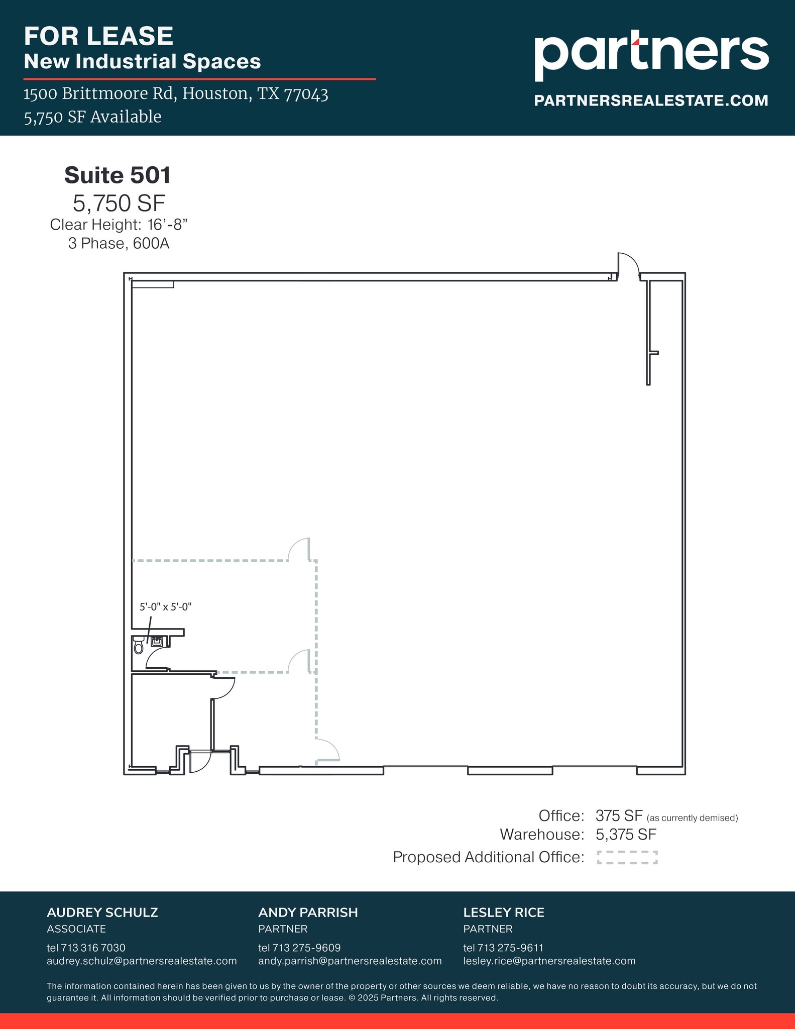 1500 Brittmoore Rd, Houston, TX à louer Plan de site– Image 1 sur 1