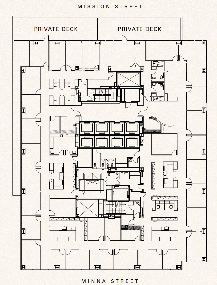 555 Mission St, San Francisco, CA à louer Photo intérieure– Image 1 sur 1