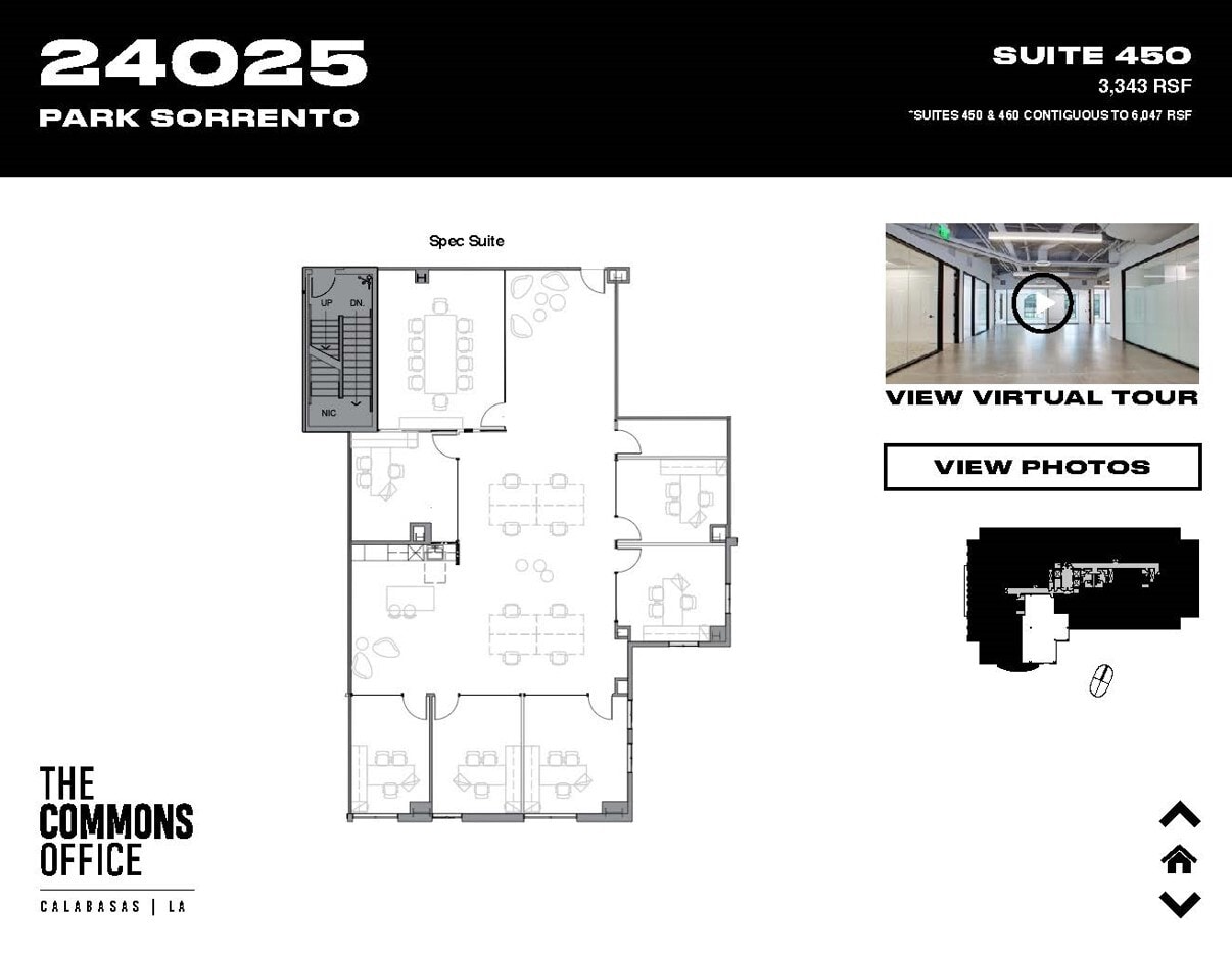 24025 Park Sorrento, Calabasas, CA à louer Plan d’étage– Image 1 sur 9