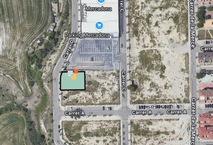 Terrain dans Santa Margarida de Montbui, Barcelona à vendre - Plan cadastral – Image 2 sur 2