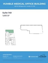 1485 FM 1960 Byp E, Humble, TX à louer Plan d’étage– Image 1 sur 1