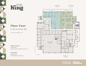 515 King St, Alexandria, VA à louer Plan d’étage– Image 2 sur 2
