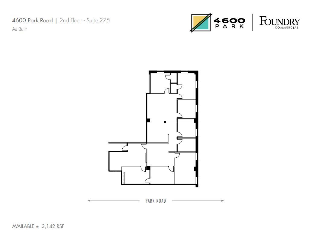 4600 Park Rd, Charlotte, NC à louer Plan d’étage– Image 1 sur 1