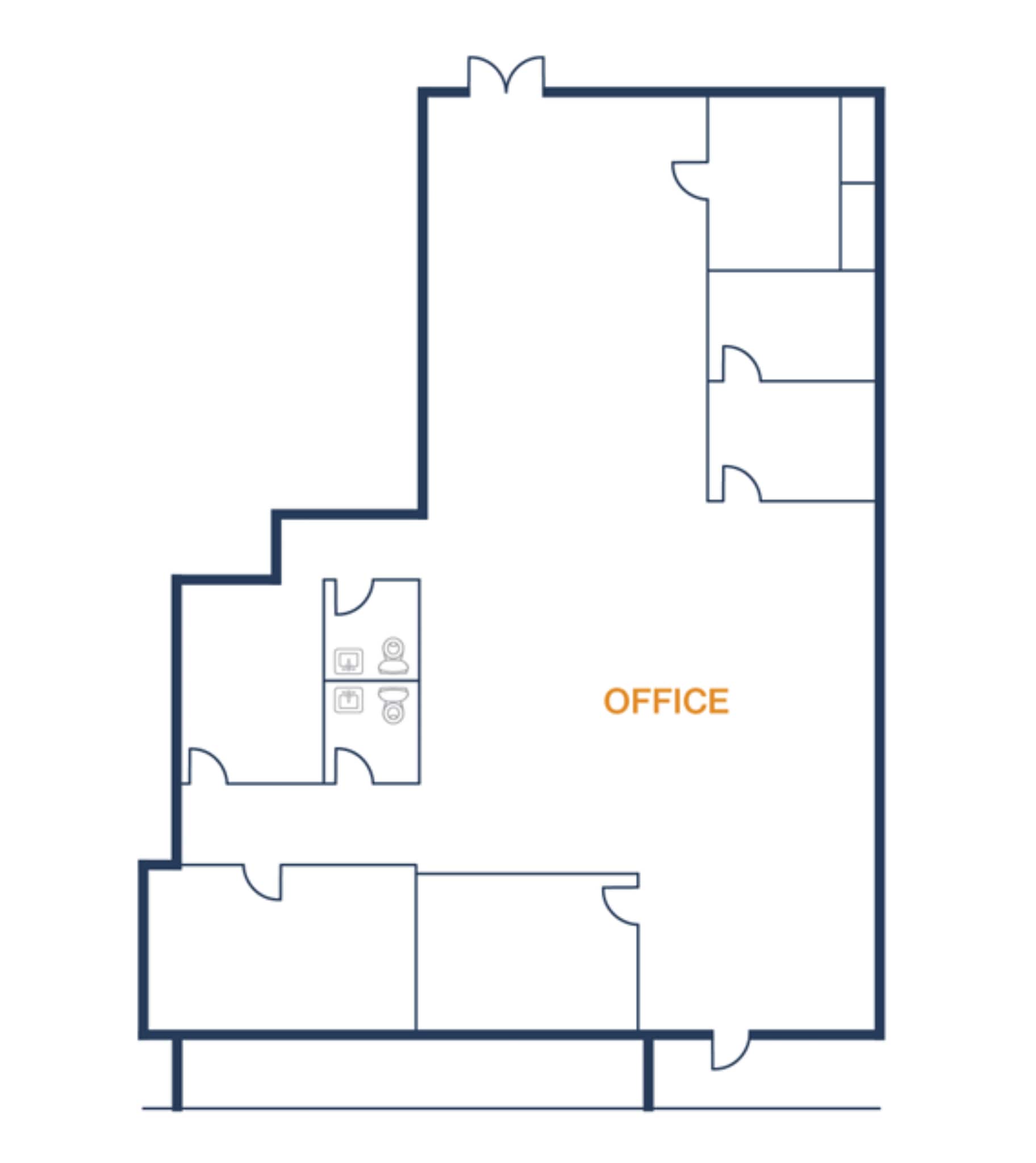 8600 Jameel Rd, Houston, TX à louer Plan d’étage– Image 1 sur 1