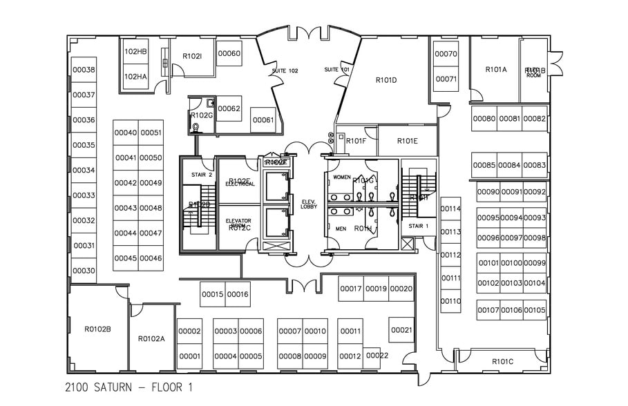 2100 Saturn St, Monterey Park, CA à louer - Plan d’étage – Image 3 sur 6