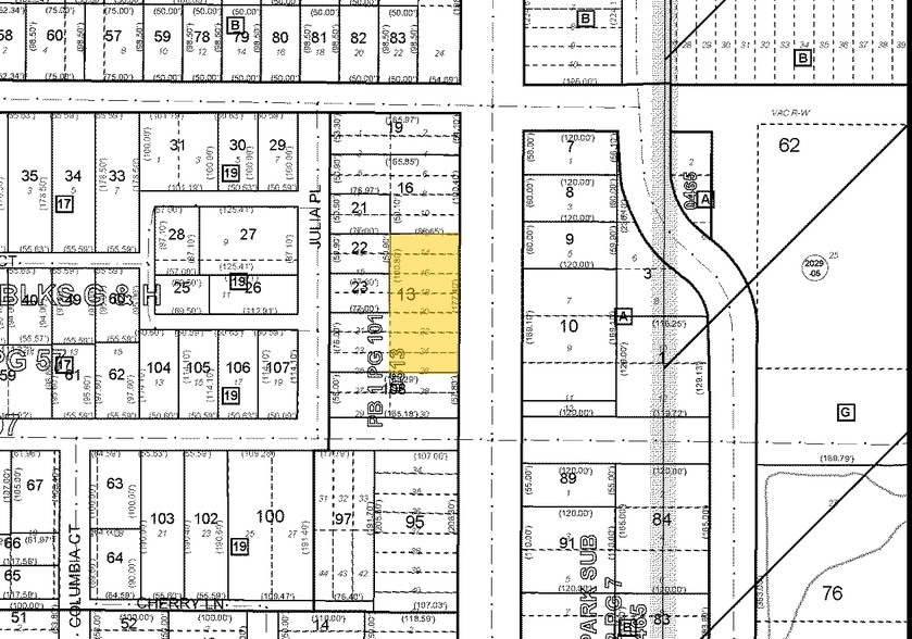 334-428 S Washington Blvd, Sarasota, FL à louer - Plan cadastral – Image 2 sur 17