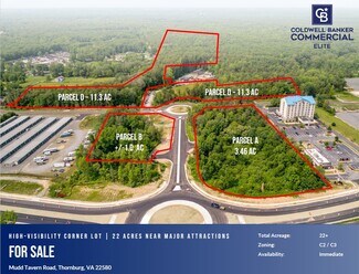 Plus de détails pour 5289 Mudd Tavern Rd, Woodford, VA - Terrain à vendre