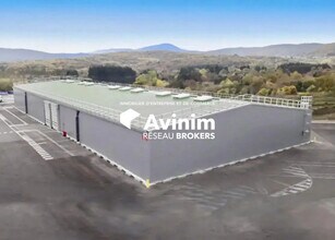 Sisteron, AHP - Vue aérienne  vue de carte