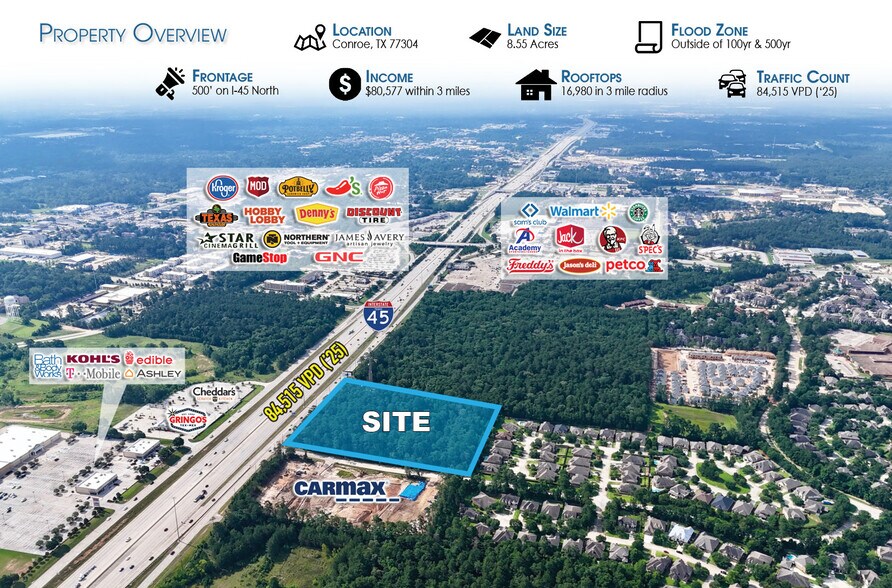2501 Interstate 45 N, Conroe, TX à vendre - Photo de l’immeuble – Image 2 sur 6
