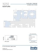 15250 Ventura Blvd, Sherman Oaks, CA à louer Plan d’étage– Image 1 sur 1