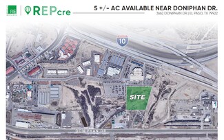 Plus de détails pour 3662 Doniphan Dr, El Paso, TX - Terrain à vendre