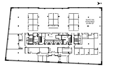 800 Bay St, Toronto, ON à louer Plan d’étage– Image 1 sur 1