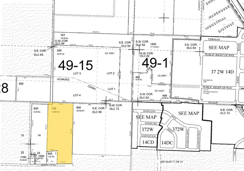 920 Mason Way, Medford, OR à vendre - Plan cadastral – Image 3 sur 3