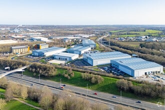 Leeds Valley Park, Leeds, WYK - Vue aérienne  vue de carte