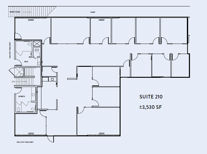 2533 S Highway 101, Cardiff By The Sea, CA à louer Plan d’étage– Image 1 sur 1