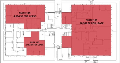 323 John Knox Rd, Tallahassee, FL à louer Plan d’étage– Image 1 sur 1