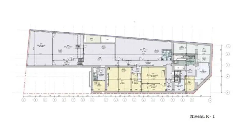 163 Rue Saint-Maur, Paris à louer Plan d’étage– Image 1 sur 1