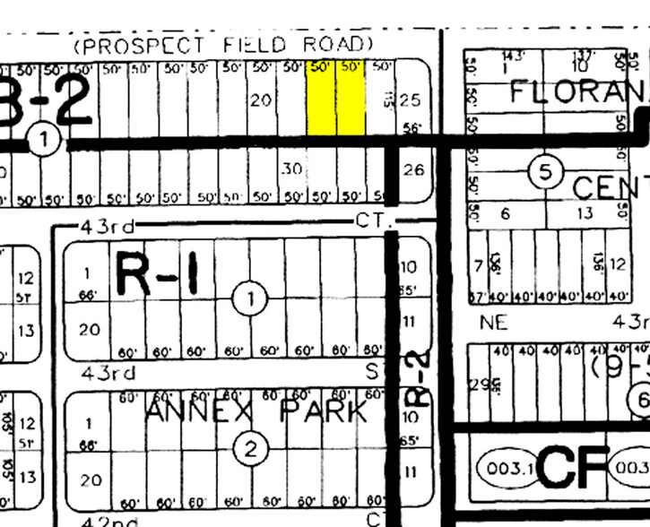 400 NE 44th St, Oakland Park, FL à vendre - Plan cadastral – Image 2 sur 7