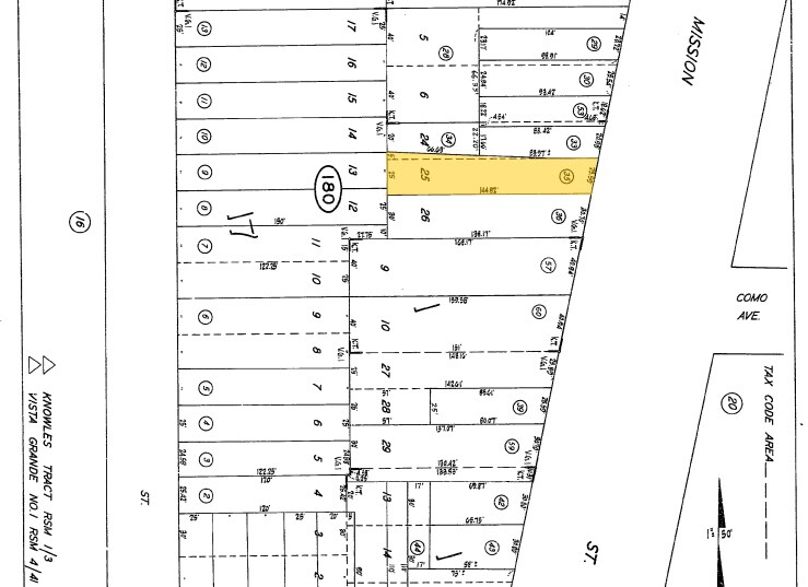6740 Mission St, Daly City, CA à vendre - Plan cadastral – Image 3 sur 4