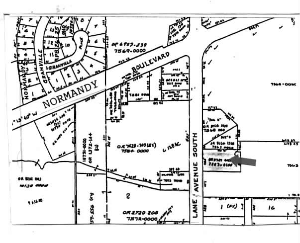 1161 Lane Ave S, Jacksonville, FL à vendre - Plan cadastral – Image 2 sur 12