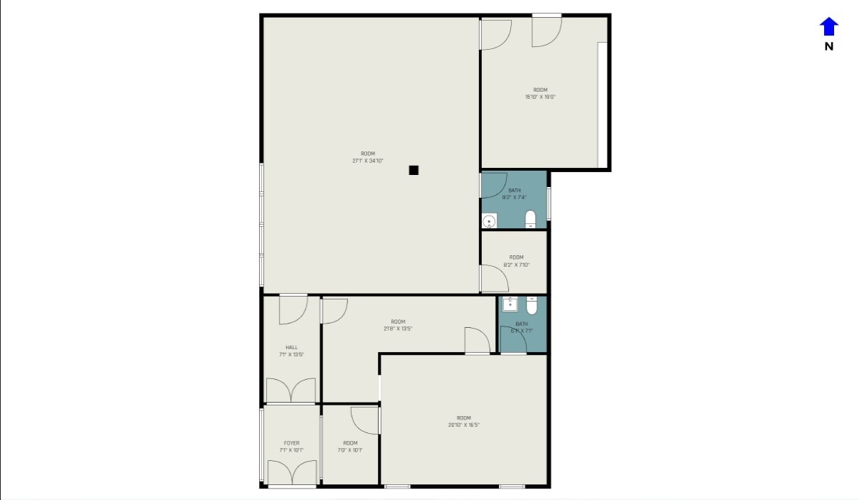 150 Millwood St, Caro, MI à louer Plan d’étage– Image 1 sur 1