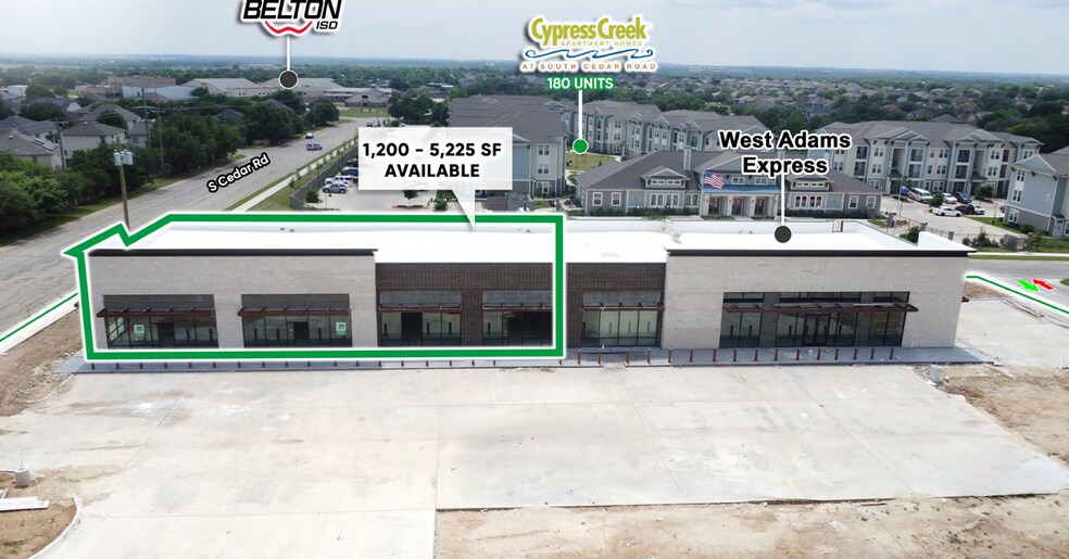 8845 W Adams Ave, Temple, TX à louer - Photo de l’immeuble – Image 1 sur 6