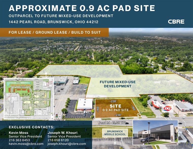 1442 Pearl Rd, Brunswick, OH à louer - Photo de l’immeuble – Image 1 sur 6