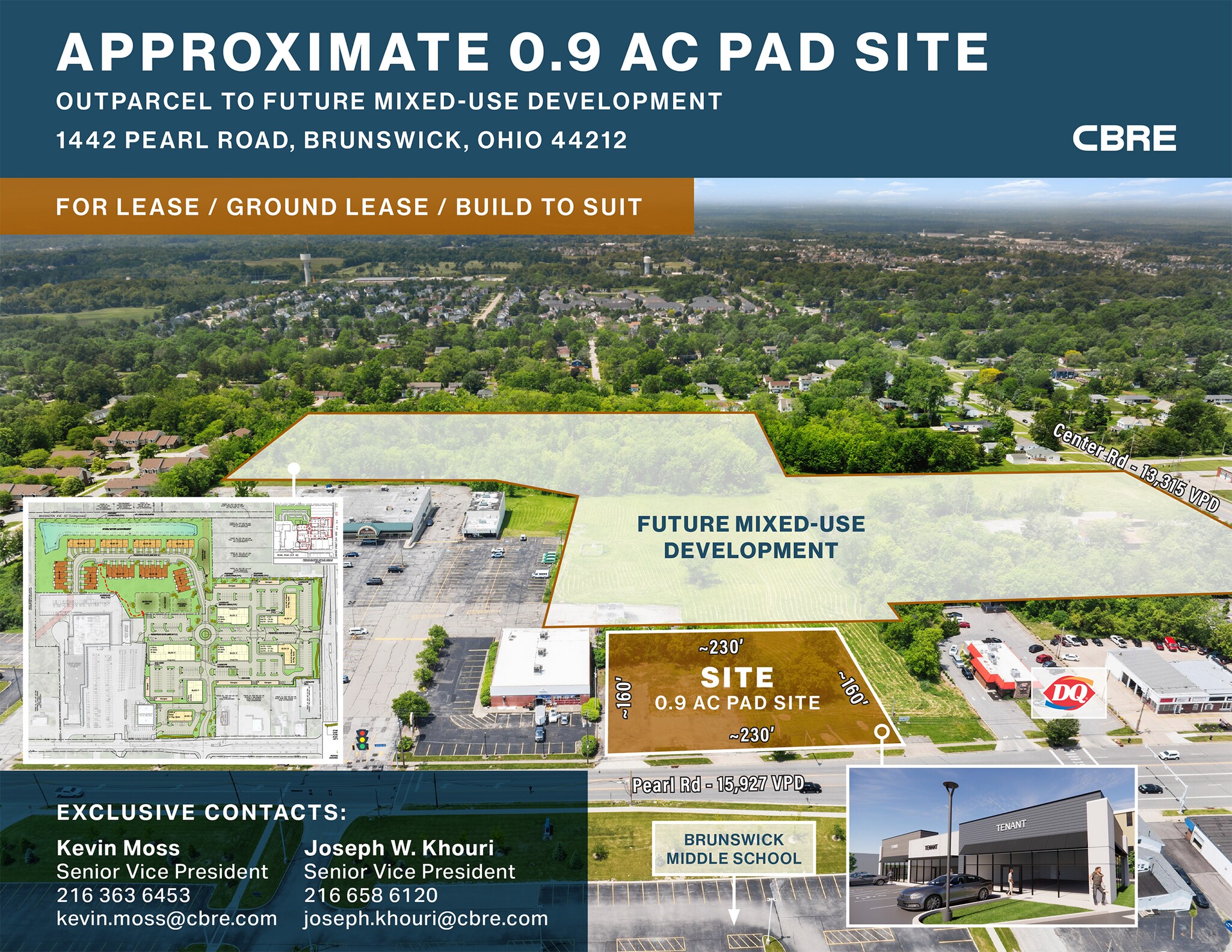 1442 Pearl Rd, Brunswick, OH à louer Photo de l’immeuble– Image 1 sur 7
