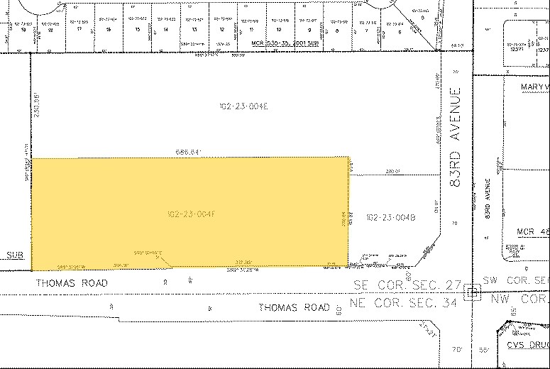 8360 W Thomas Rd, Phoenix, AZ à louer - Plan cadastral – Image 2 sur 16
