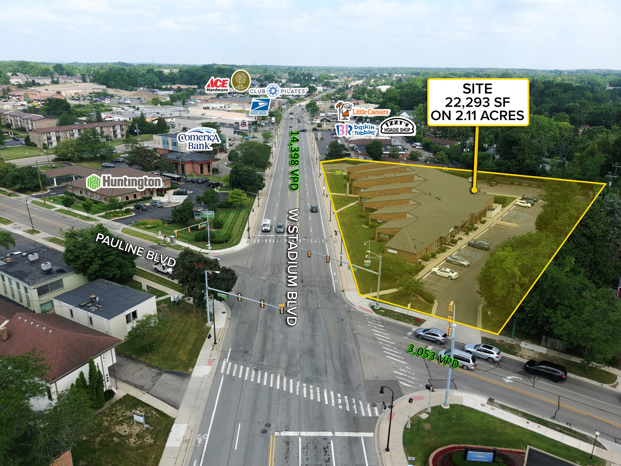 1880-1898 W Stadium Blvd, Ann Arbor, MI à vendre Photo principale– Image 1 sur 12